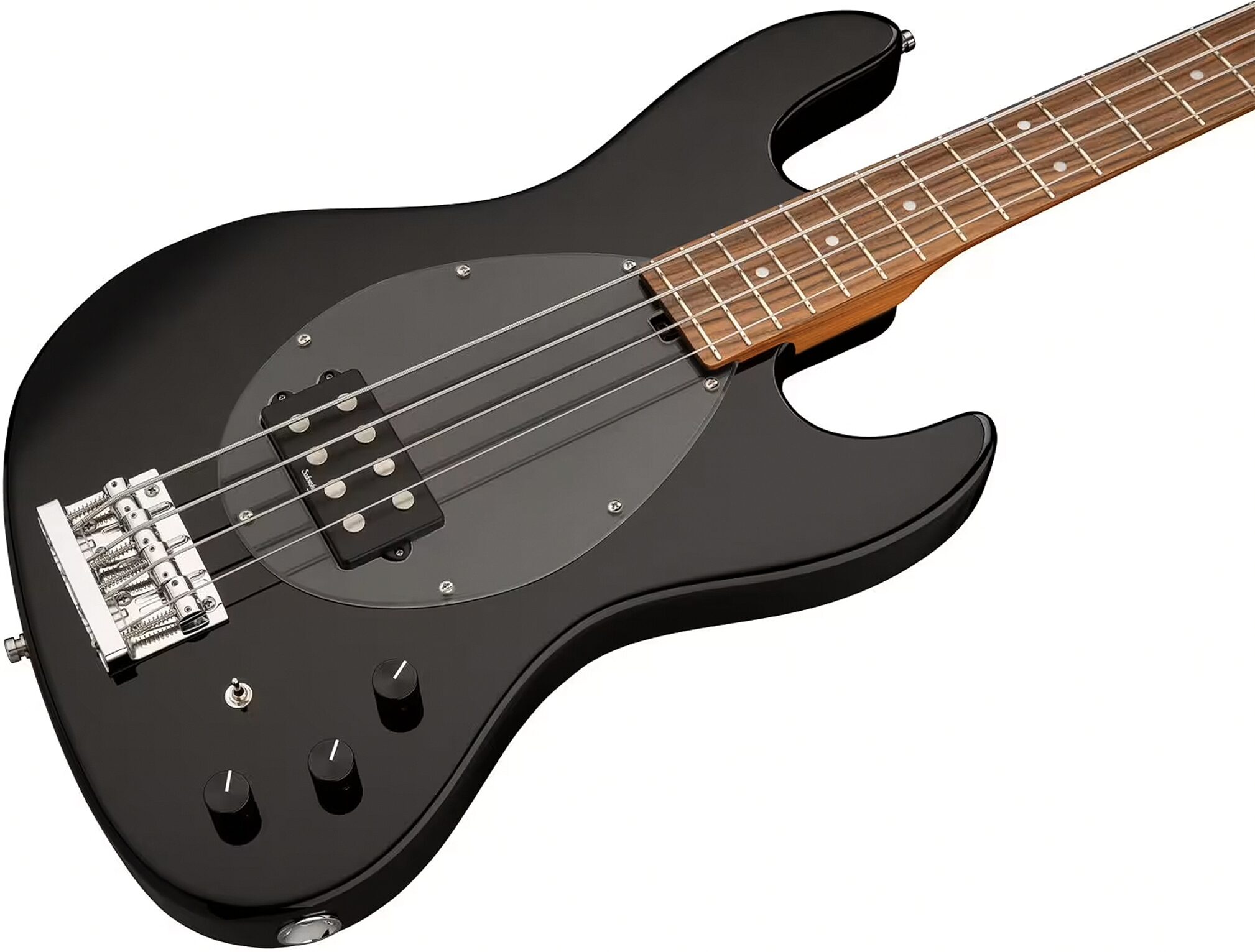Sadowsky MetroExpress MV4 Electric Bass, Morado Fingerboard (with Gig Bag), Black, Action Position Back