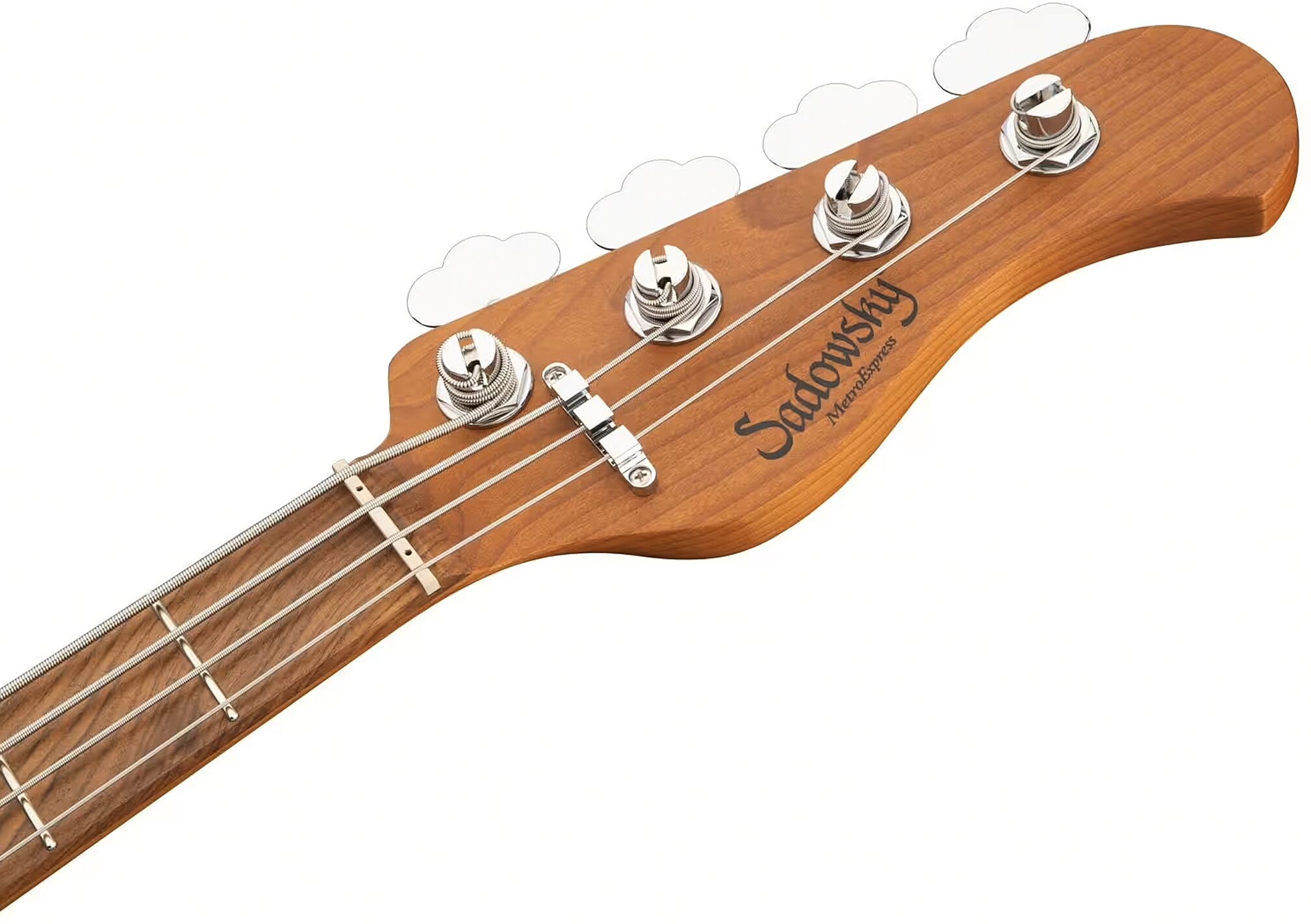 Sadowsky MetroExpress MV4 Electric Bass, Morado Fingerboard (with Gig Bag), Black, Action Position Back