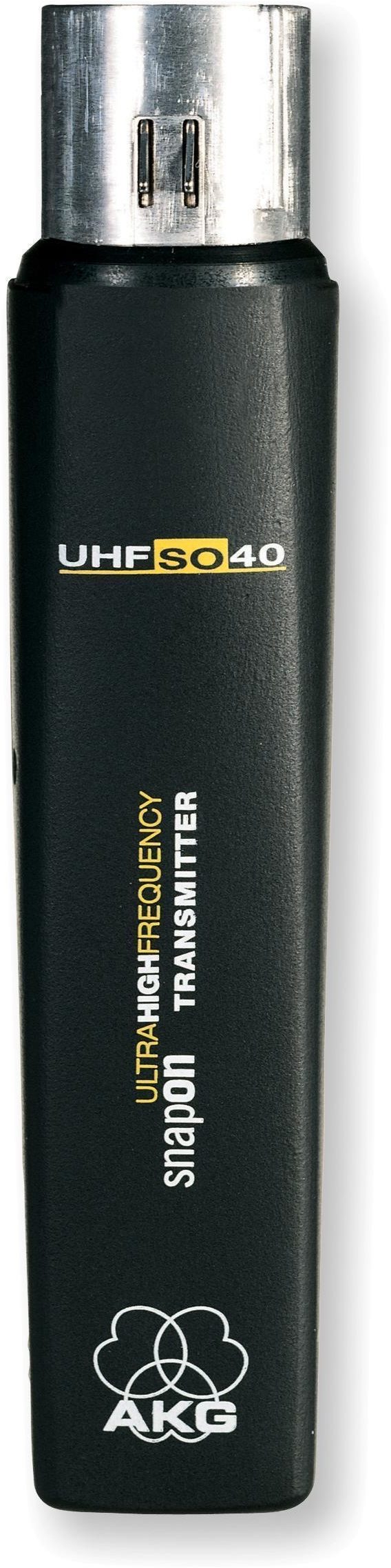 AKG WMS40DVSO UHF Diversity Snapon XLR Hand Held Wireless System, SO 40