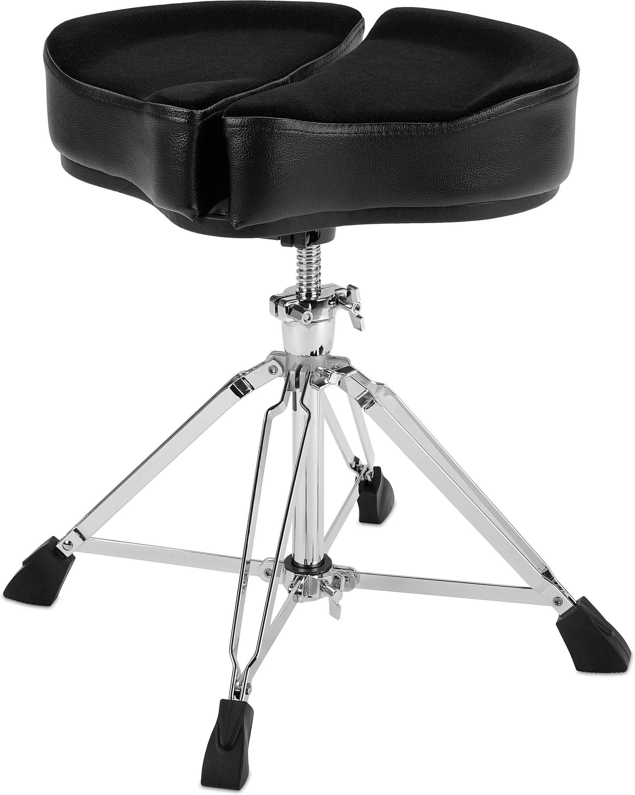 Ahead Spinal G Deluxe Drum Throne (4-Leg), Black, Action Position Back