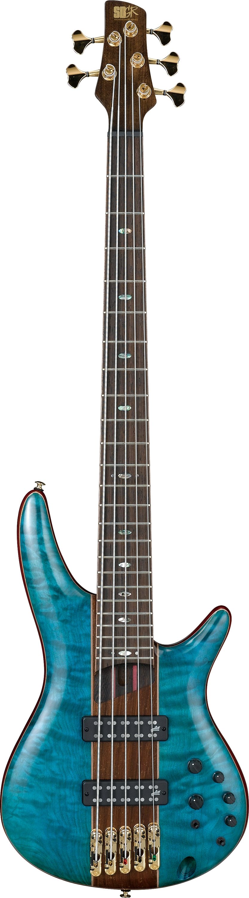 Ibanez SR2405W Premium Electric Bass, 5-String (with Gig Bag), Main