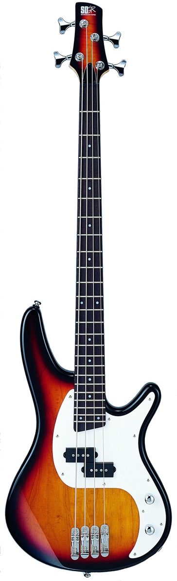 Ibanez SRP400 Electric Bass Guitar, Trifade Burst