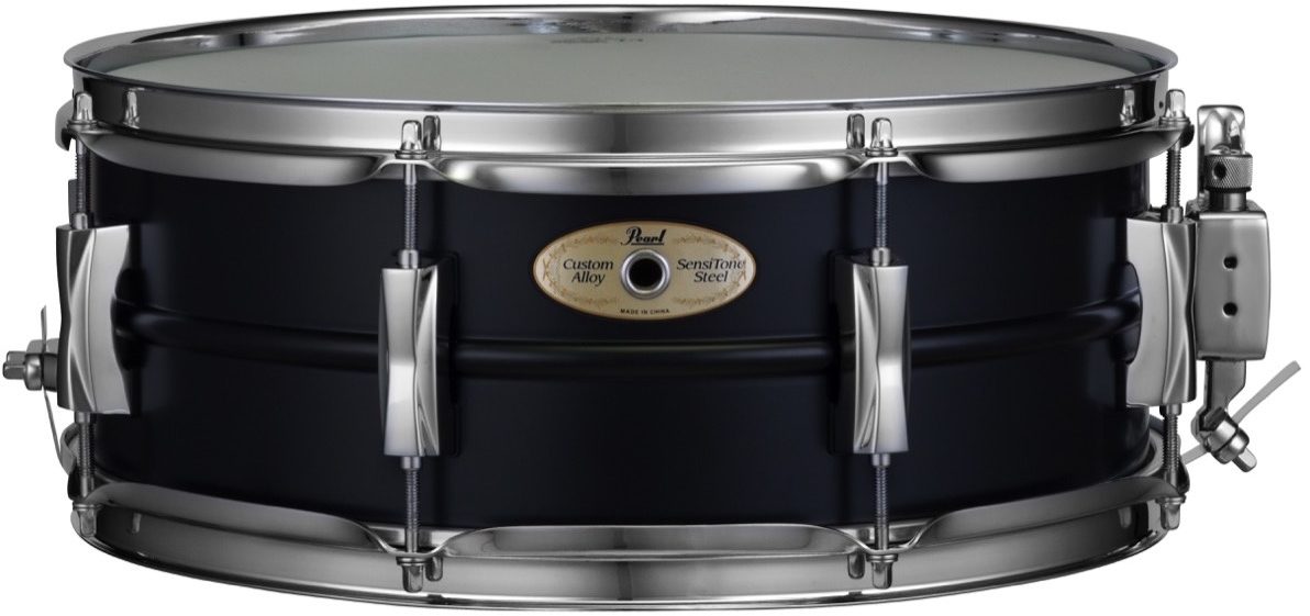 Pearl Sensitone 5.5x13 Snare Drum Chrome Over Steel – Drugan's Drums &  Guitars