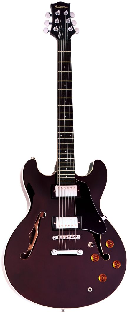 Katedral alkove syreindhold Silvertone SSLA30 Semi-Hollow Electric Guitar | zZounds