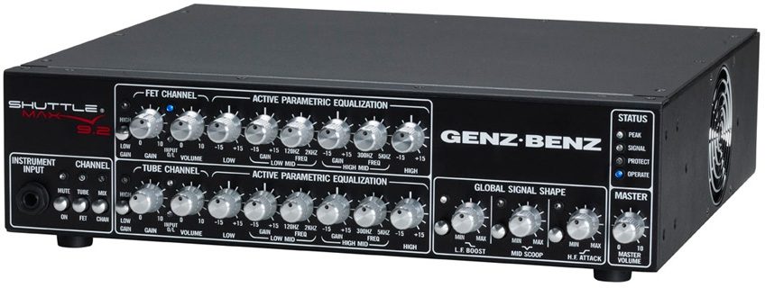 Genz Benz ShuttleMax 9.2 Bass Amplifier Head (900 Watts), Main