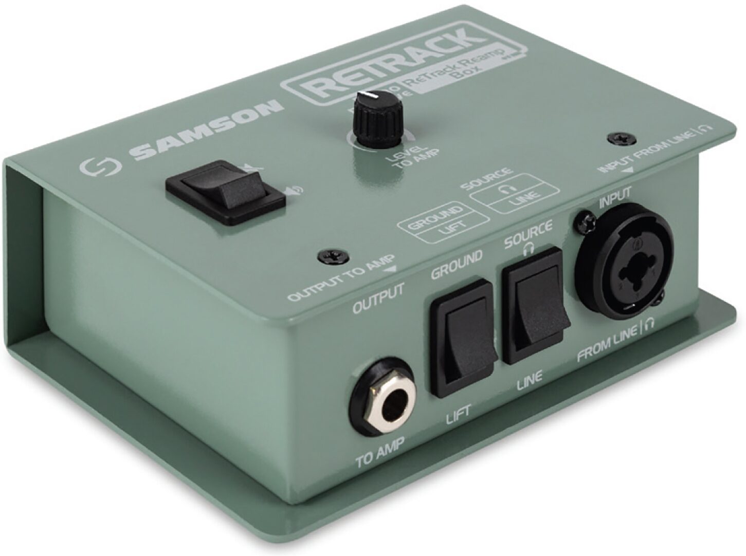 Samson Retrack Reamp Direct Box, New, Action Position Back