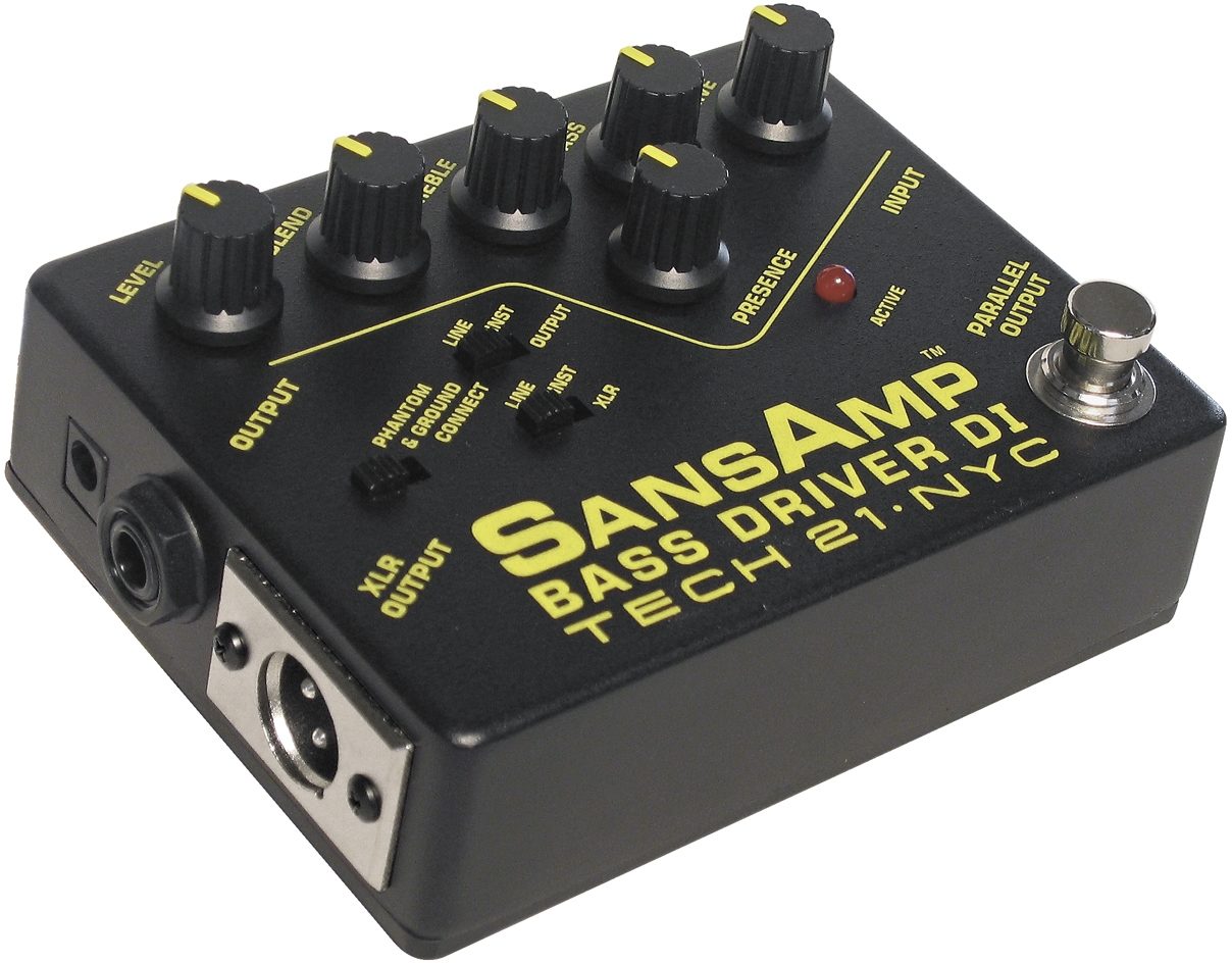 TECH21 SANS AMP BASS DRIVER DI 初期型 美品 棚123-