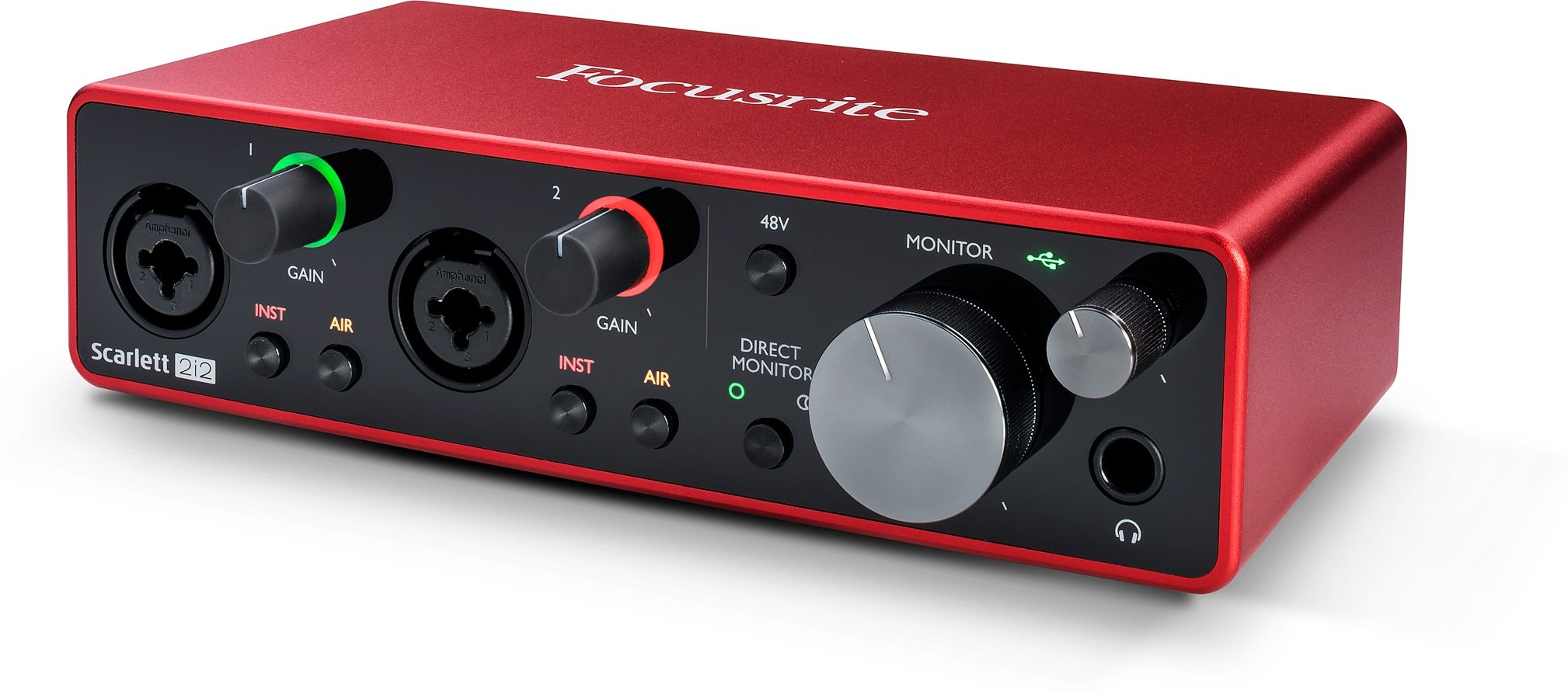 Focusrite Scarlett 2i2 3rd Gen USB Audio Interface | zZounds