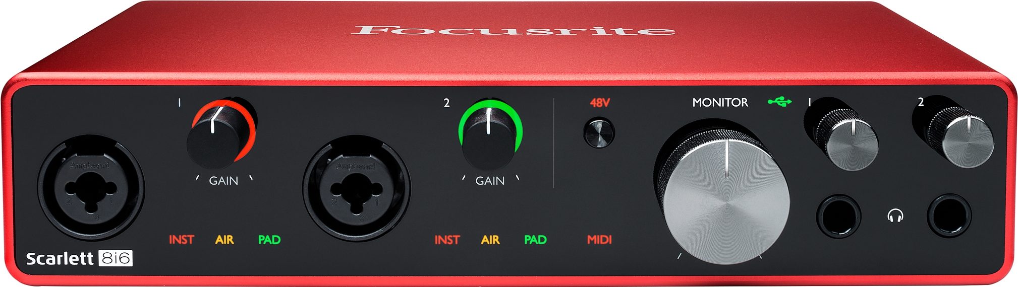 Focusrite Scarlett 8i6 3rd Gen USB Audio Interface