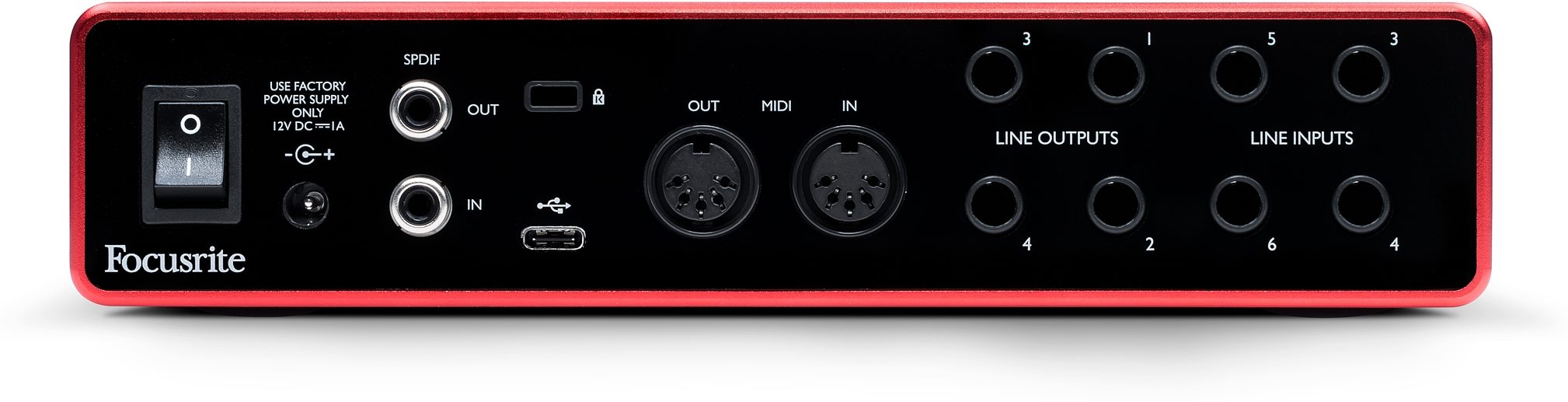 Focusrite Scarlett 8i6 3rd Gen USB Audio Interface | zZounds
