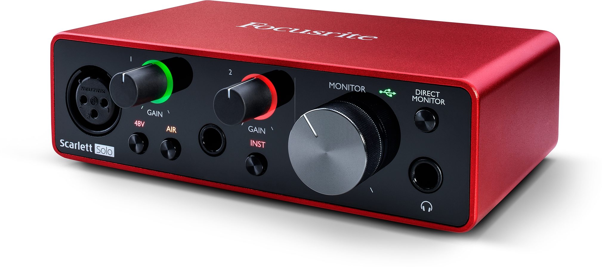 Focusrite Scarlett Solo 3rd Gen 2-Channel Pro Audio Interface