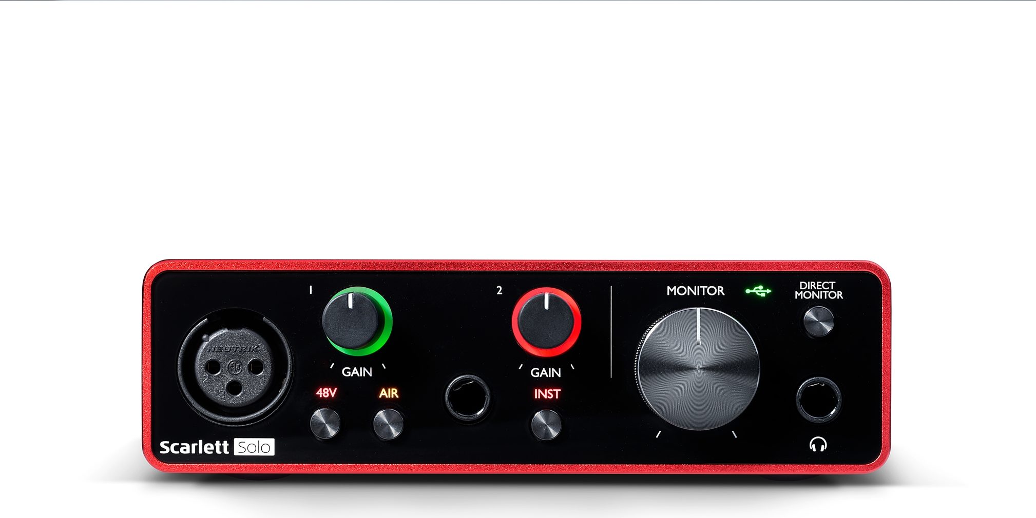 Interfaz Focusrite Scarlett Solo 3ra Gen - Sonomarcas