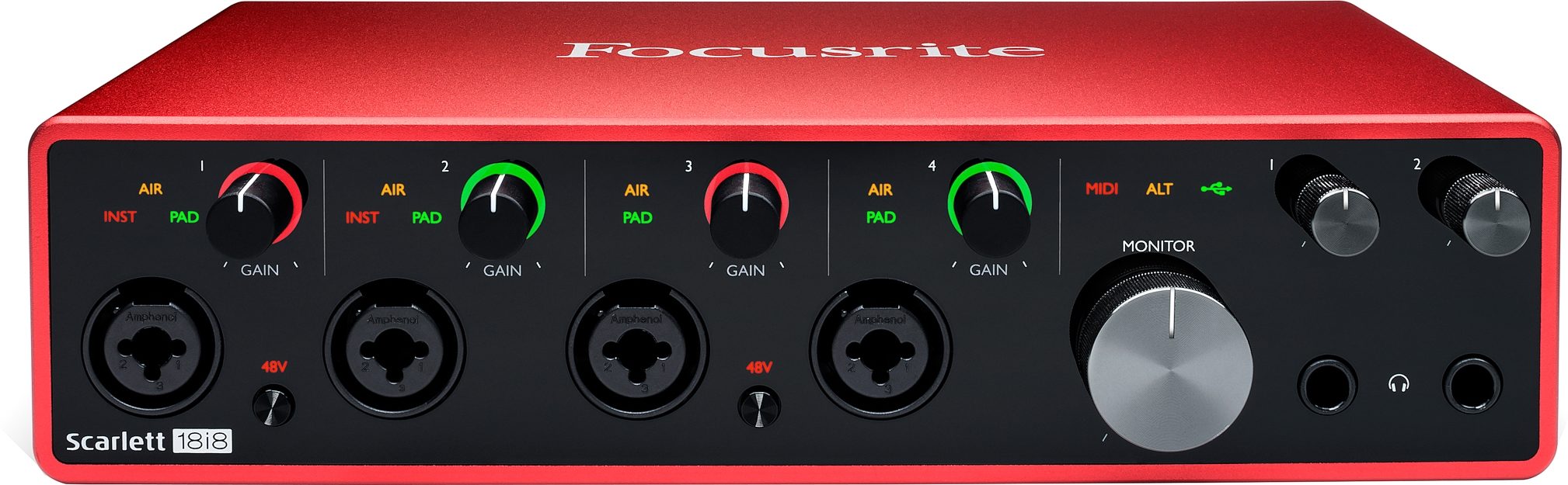 Focusrite Scarlett 18i8 3rd Gen USB Audio Interface