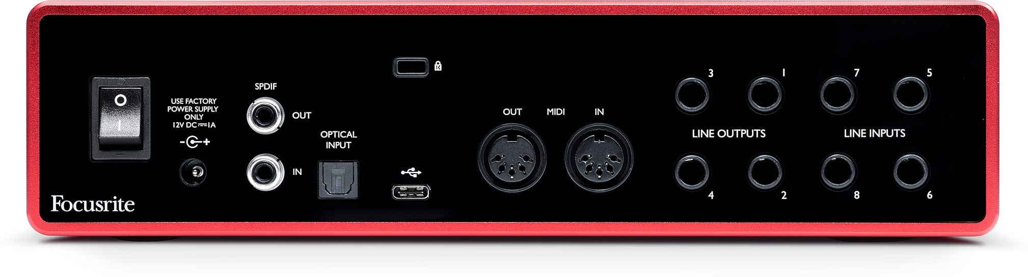 Focusrite Scarlett 18i8 3rd Gen USB Audio Interface | zZounds