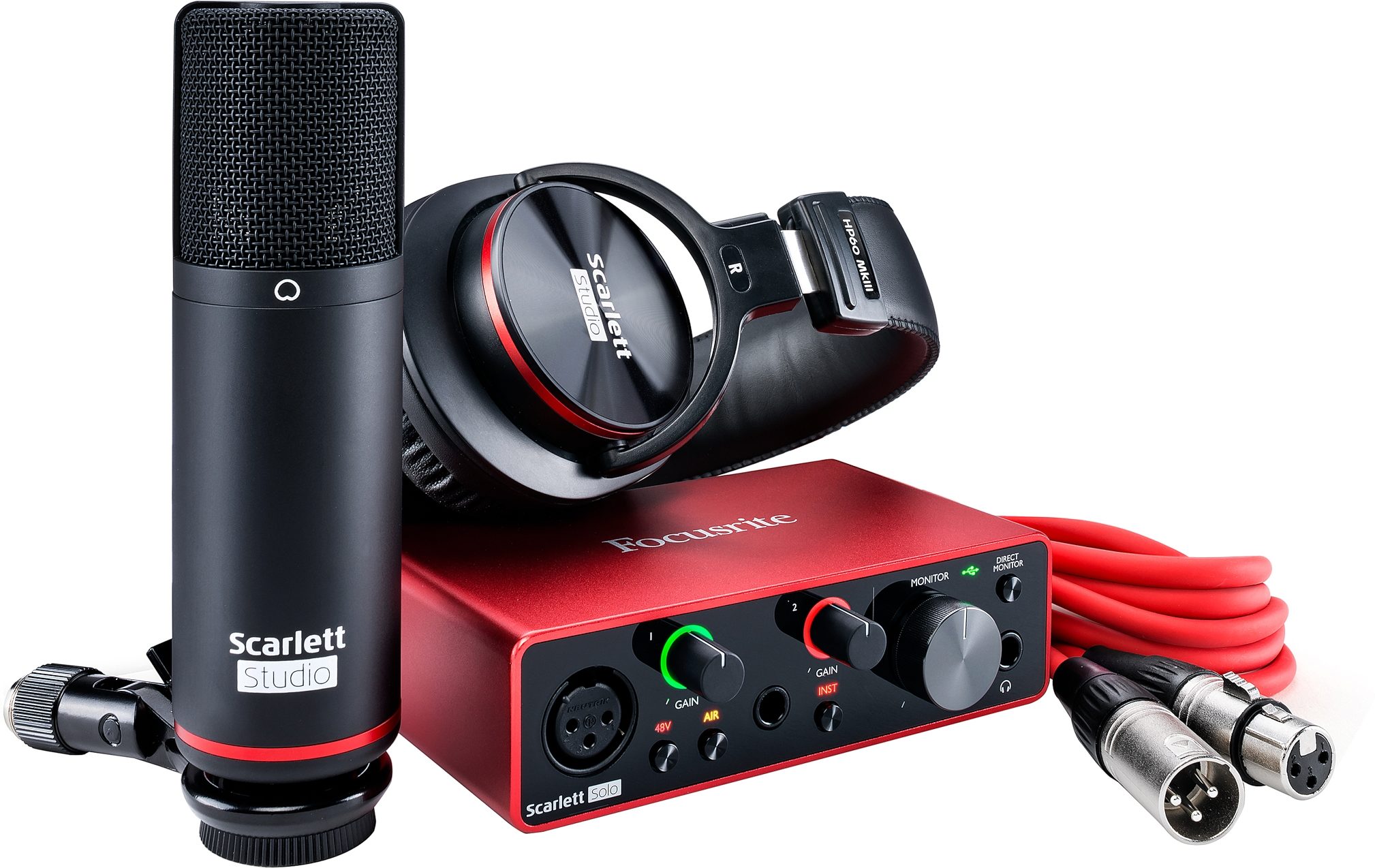 Focusrite Scarlett Solo Studio 3rd Gen Package | zZounds