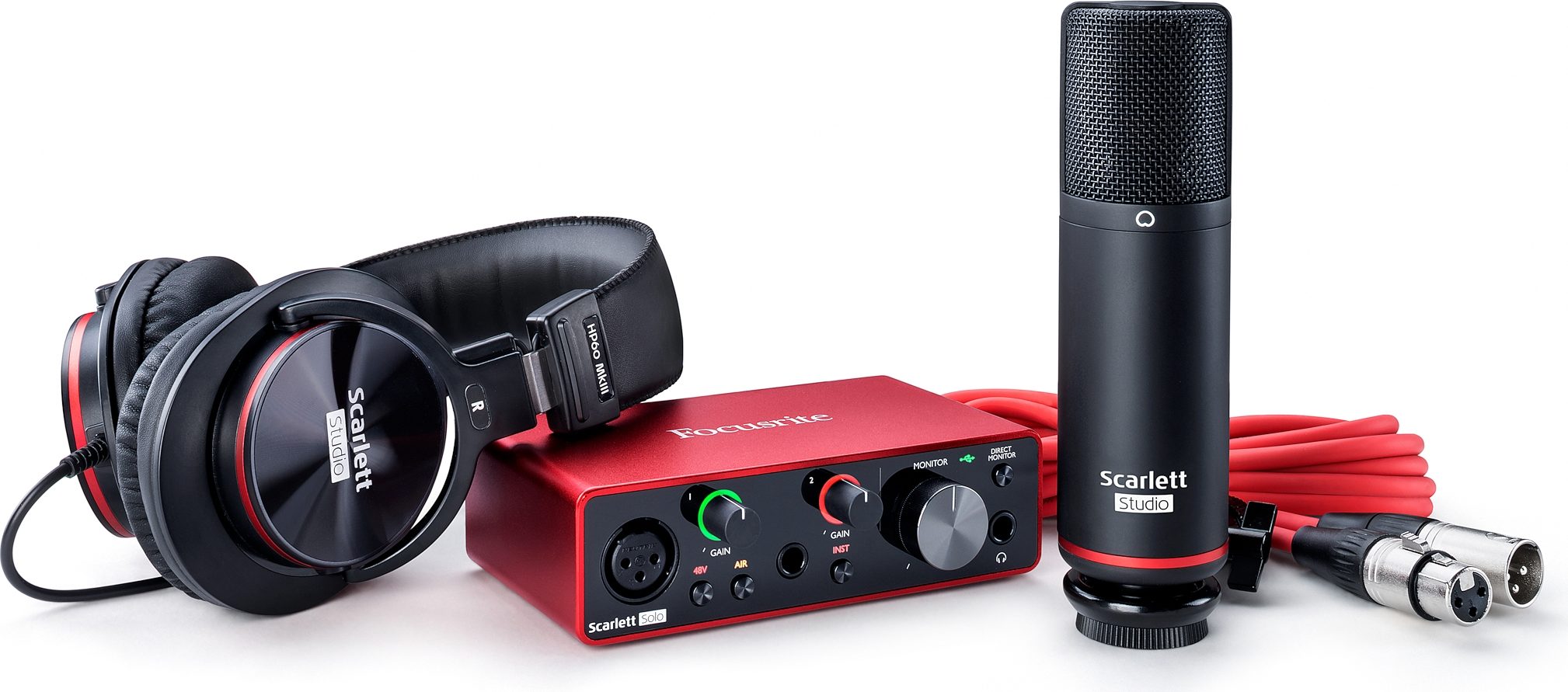 Focusrite Scarlett Solo Studio 3rd Gen Package | zZounds