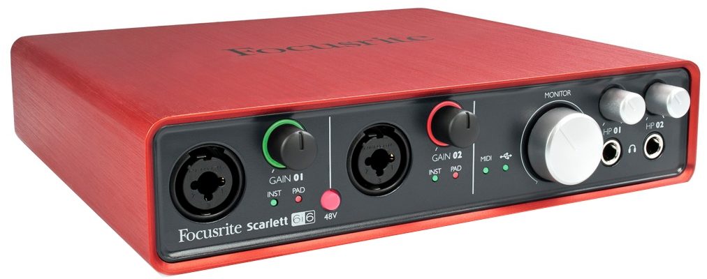 Focusrite Scarlett 2i2 USB 2.0 Audio Interface
