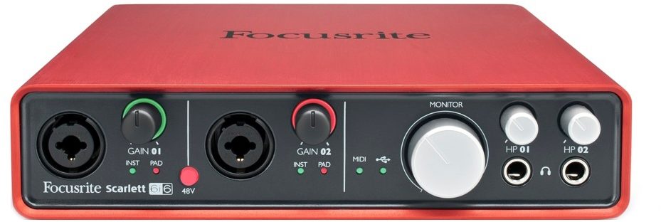 Focusrite Scarlett 6i6 USB 2.0 Audio Interface | zZounds