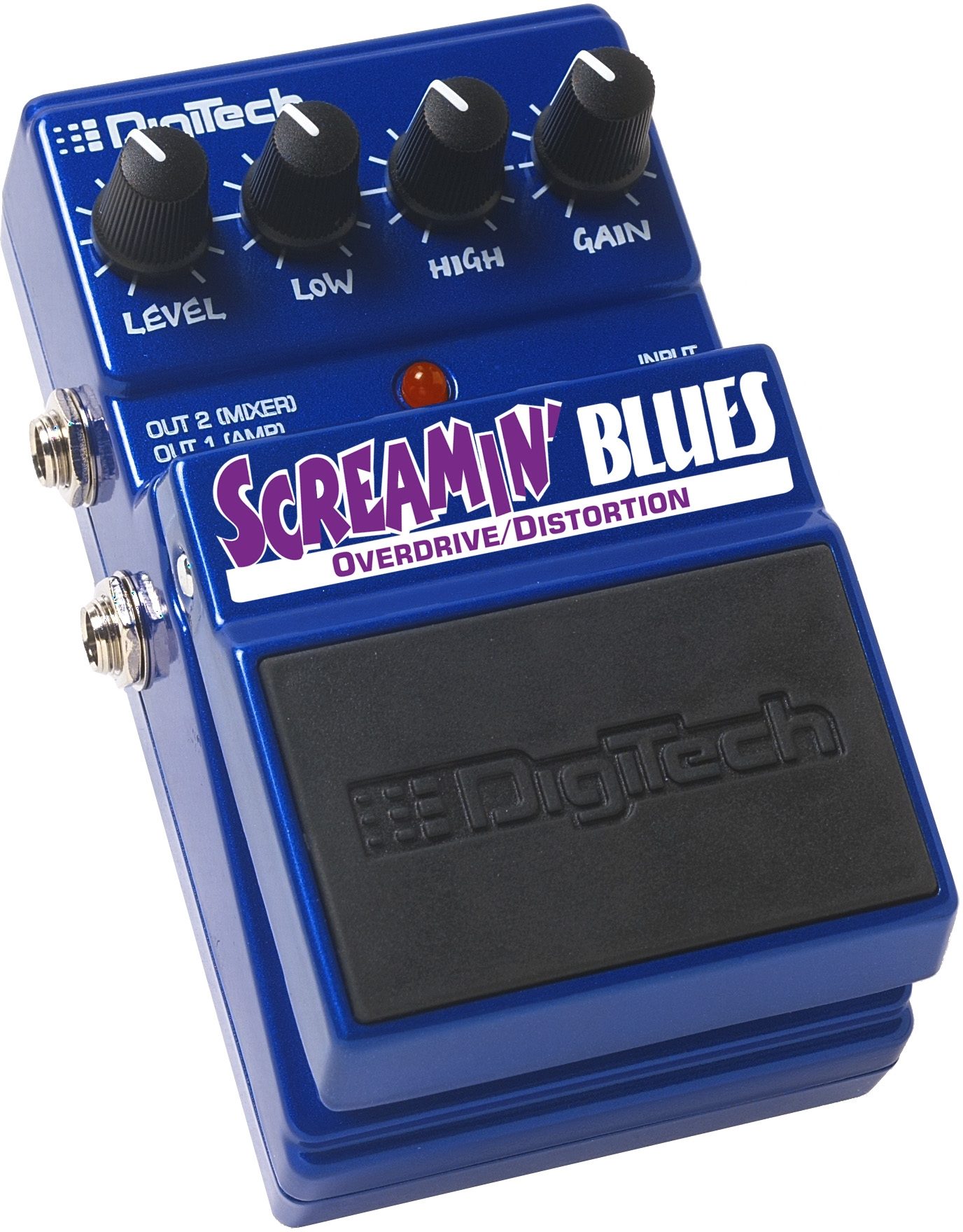DigiTech Digitech Screamin’ Blues Driver Overdrive/Distortion Free UK P&P. 