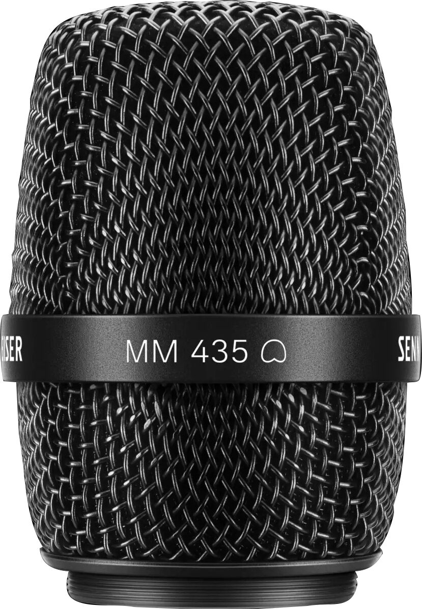 Sennheiser MM 435 Dynamic Cardioid Vocal Microphone Capsule, New, Action Position Back