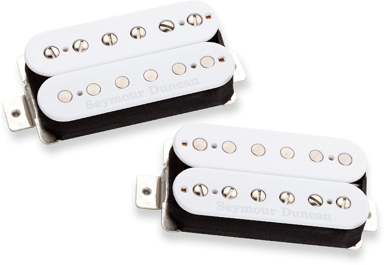 Seymour Duncan Hades Gates Humbucker Pickup Set, White, Action Position Back