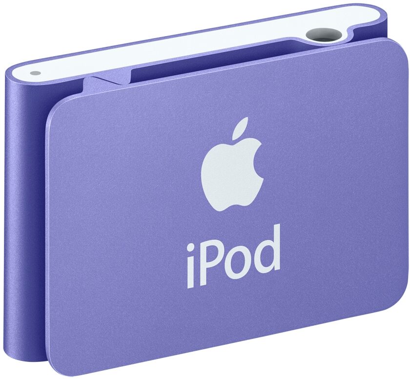 Apple iPod Shuffle Portable Music Player, Purple Back