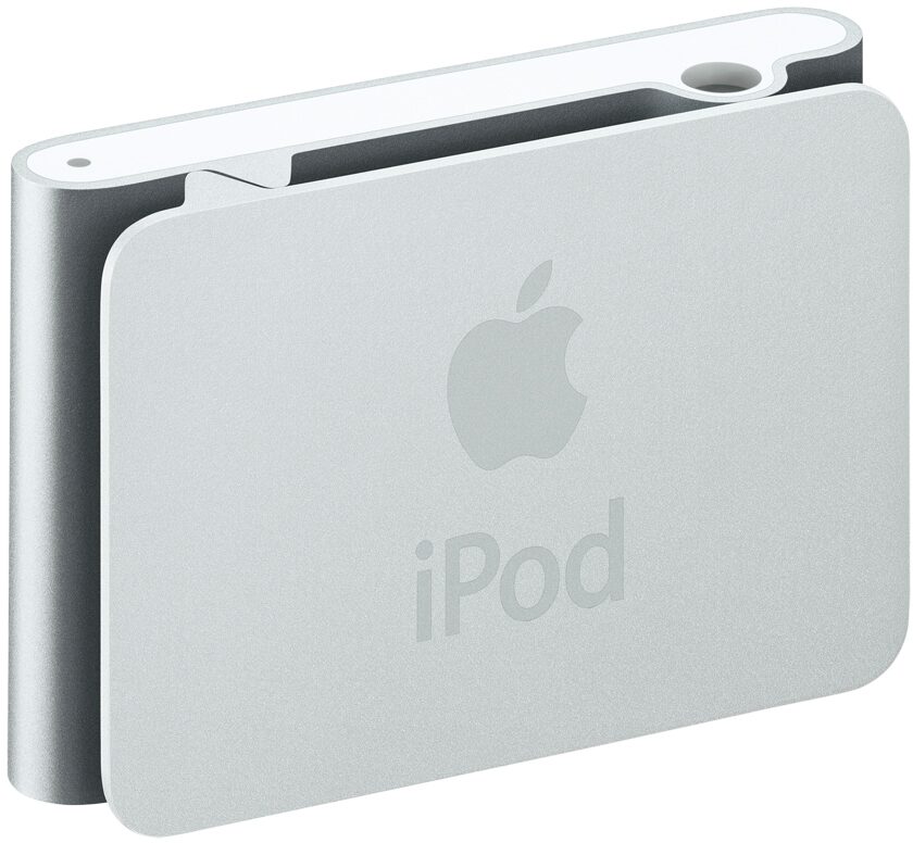 Apple iPod Shuffle Portable Music Player, Silver Back