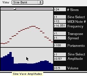 Cycling '74 Pluggo 3.1 VST MAS RTAS (Macintosh), Synth - Sine Bank