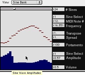 Cycling '74 Pluggo 3.1 VST MAS RTAS (Macintosh), Synth - Sine Bank