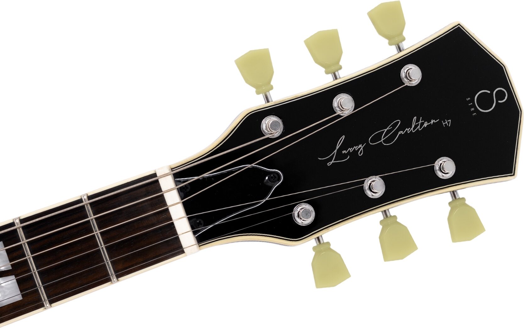 Sire Larry Carlton H7F Electric Guitar, Tobacco Sunburst, Action Position Back
