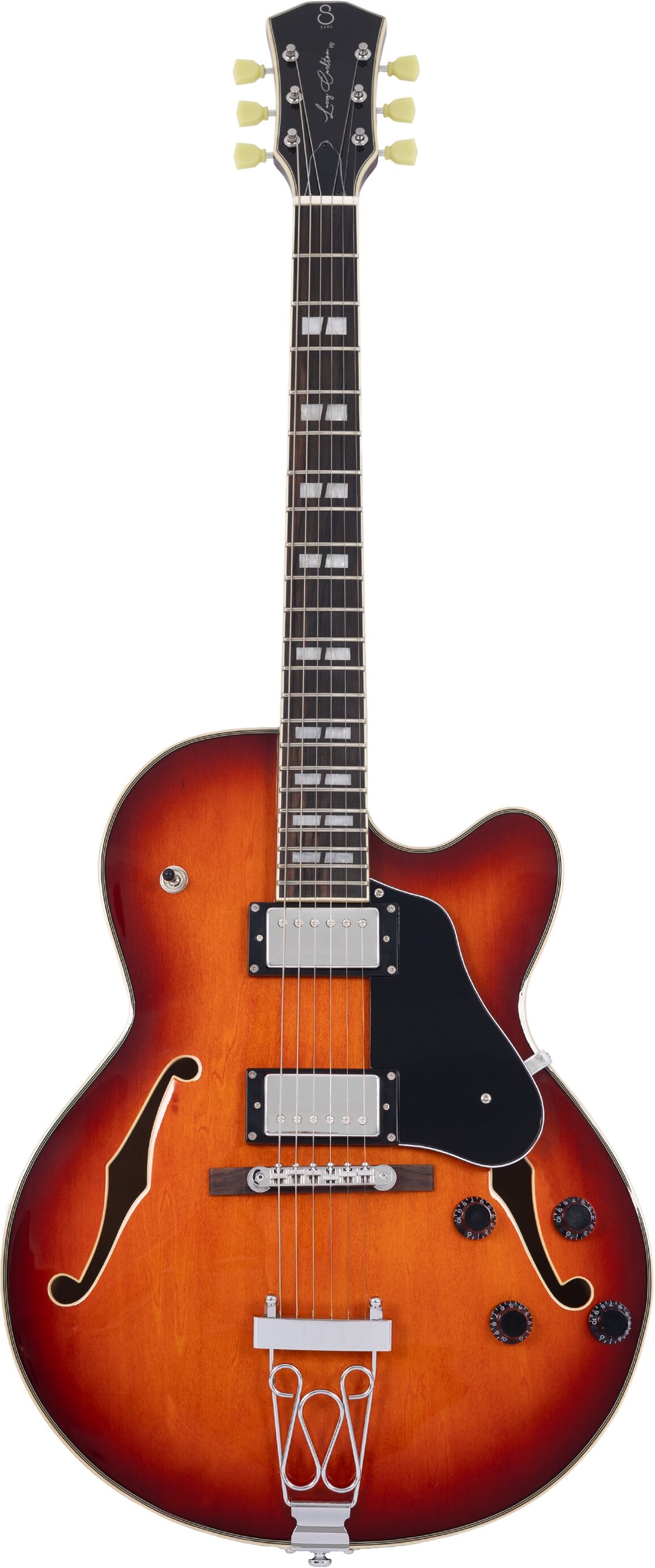 Sire Larry Carlton H7F Electric Guitar, Tobacco Sunburst, Action Position Back
