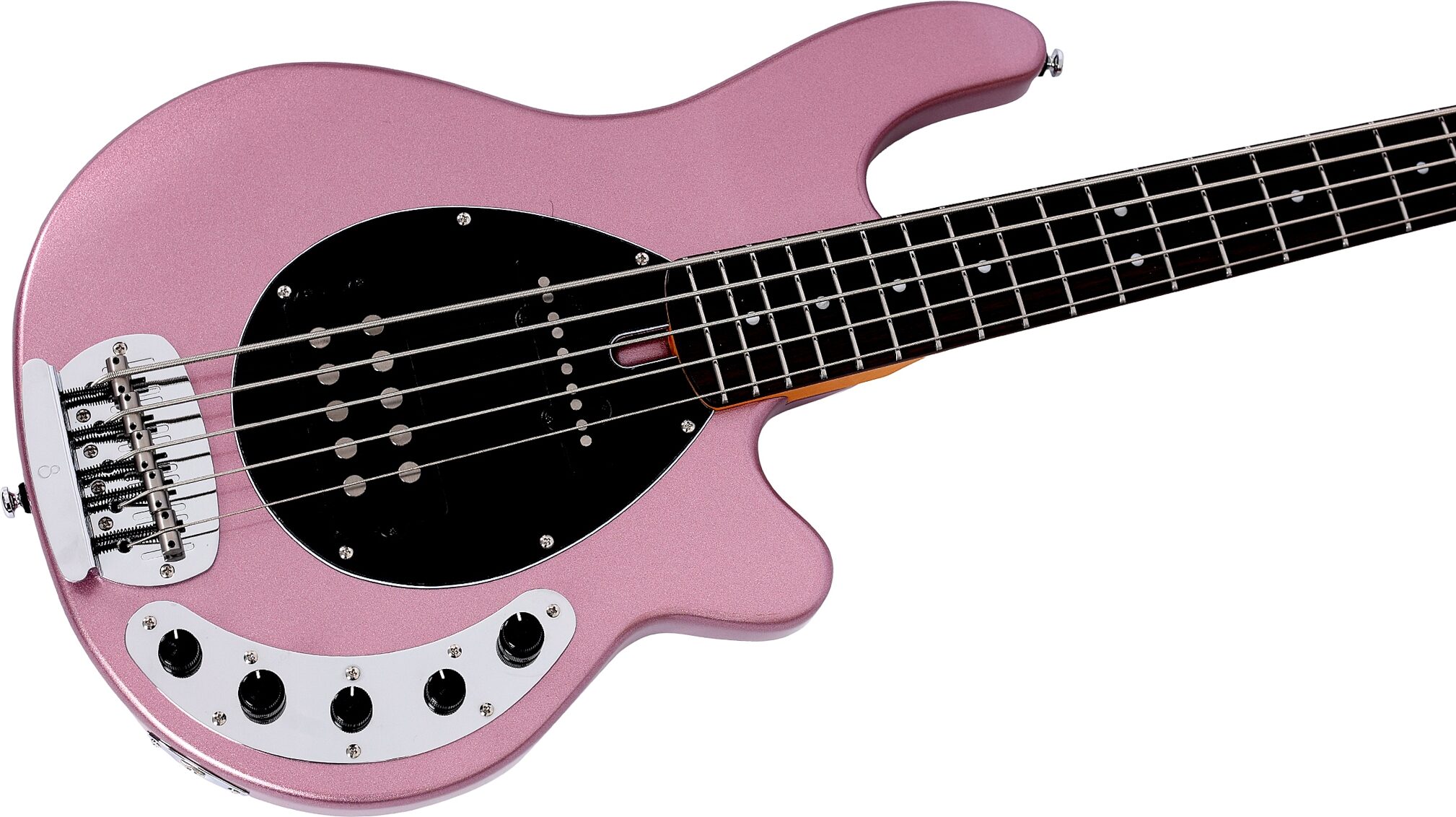 Sire Marcus Miller Z7 Electric Bass, 5-String, Burgundy, Action Position Back