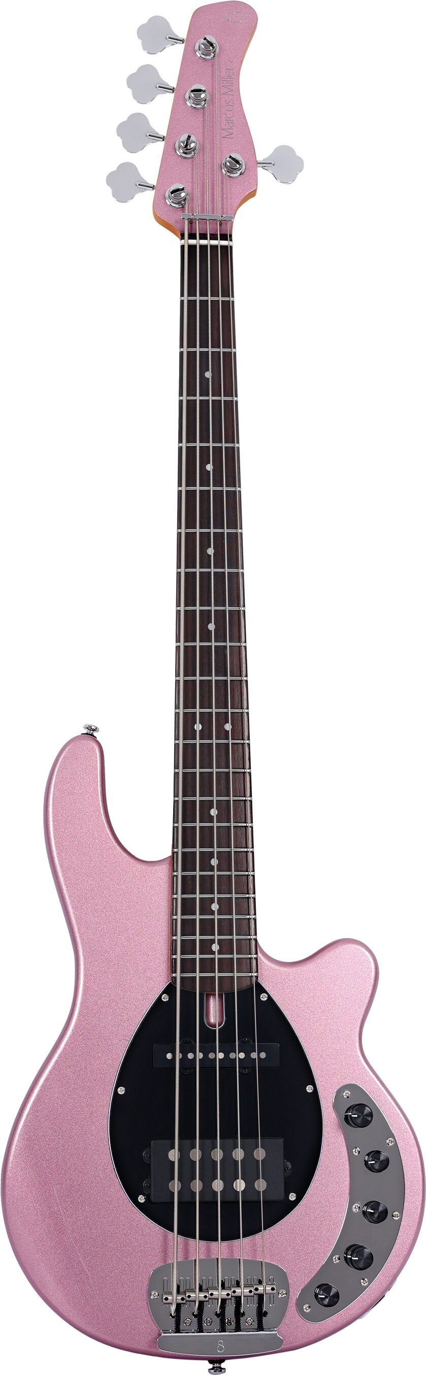 Sire Marcus Miller Z7 Electric Bass, 5-String, Burgundy, Action Position Back