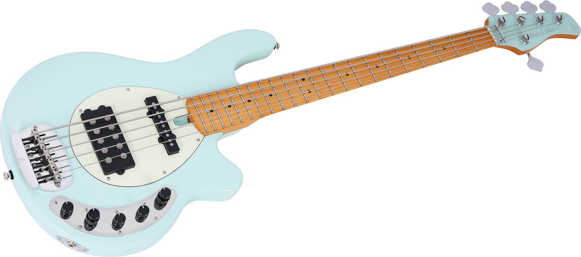 Sire Marcus Miller Z7 Electric Bass, 5-String, Mint, Action Position Back