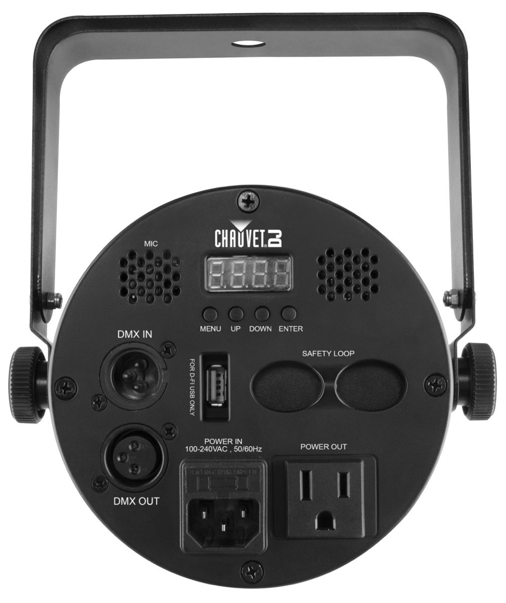 Chauvet DJ Slimpar T6 USB Stage Light, Back