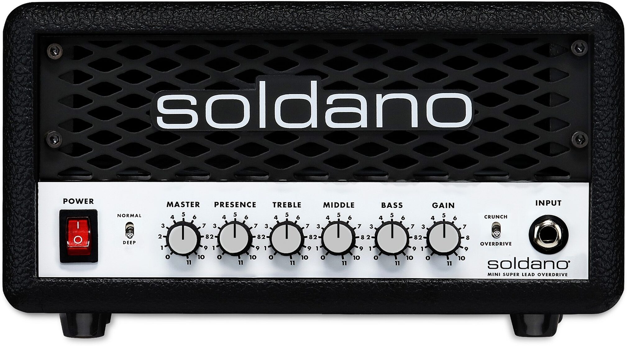 Soldano SLO Mini Guitar Amplifier Head (30 Watts), New, Action Position Back