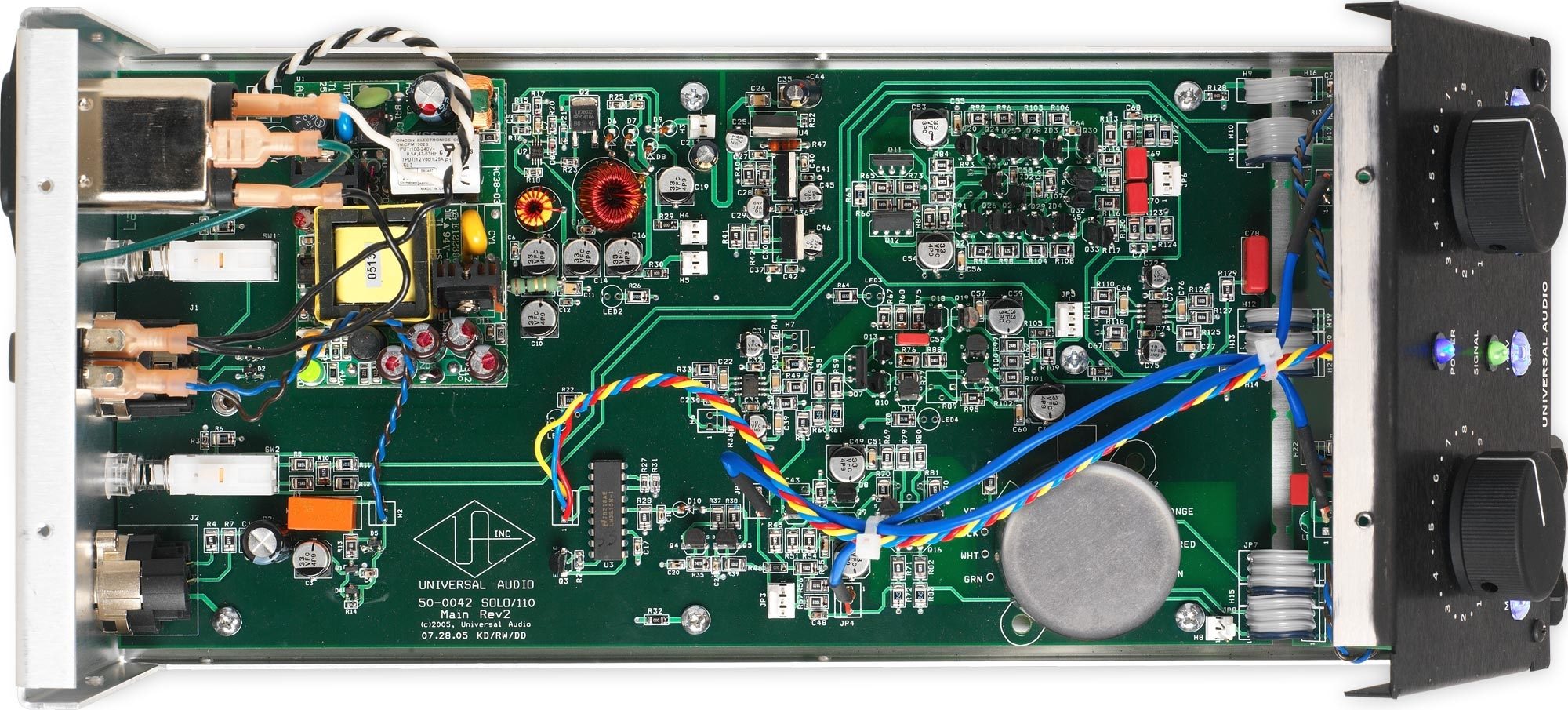 Universal Audio Solo/110 Microphone Preamp, Inside