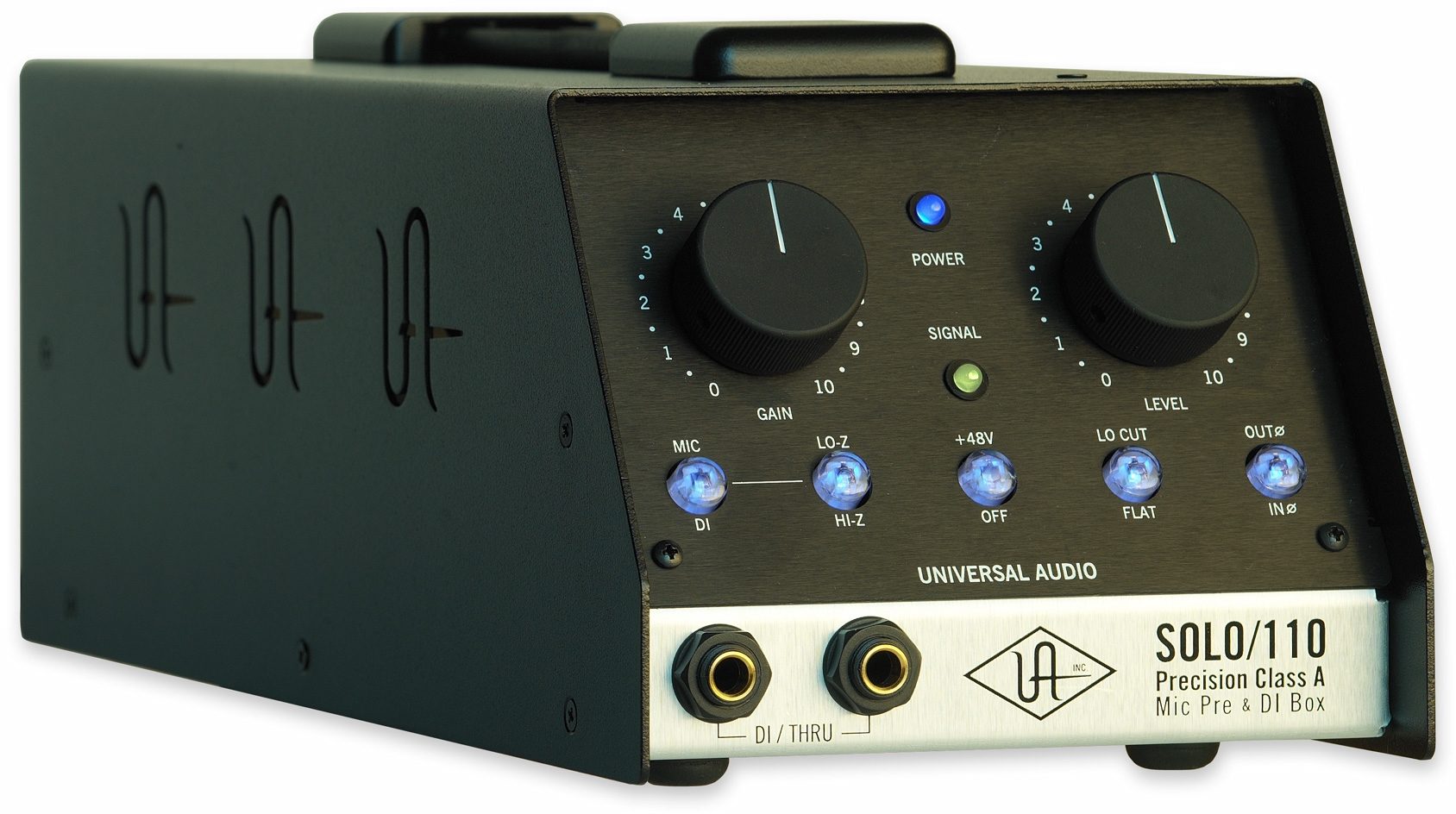 Universal Audio Solo/110 Microphone Preamp, Angle