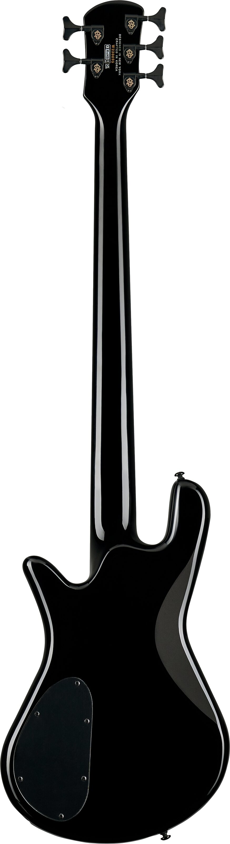 Spector NS Ethos HP 5-String Bass Guitar (with Bag), Action Position Back