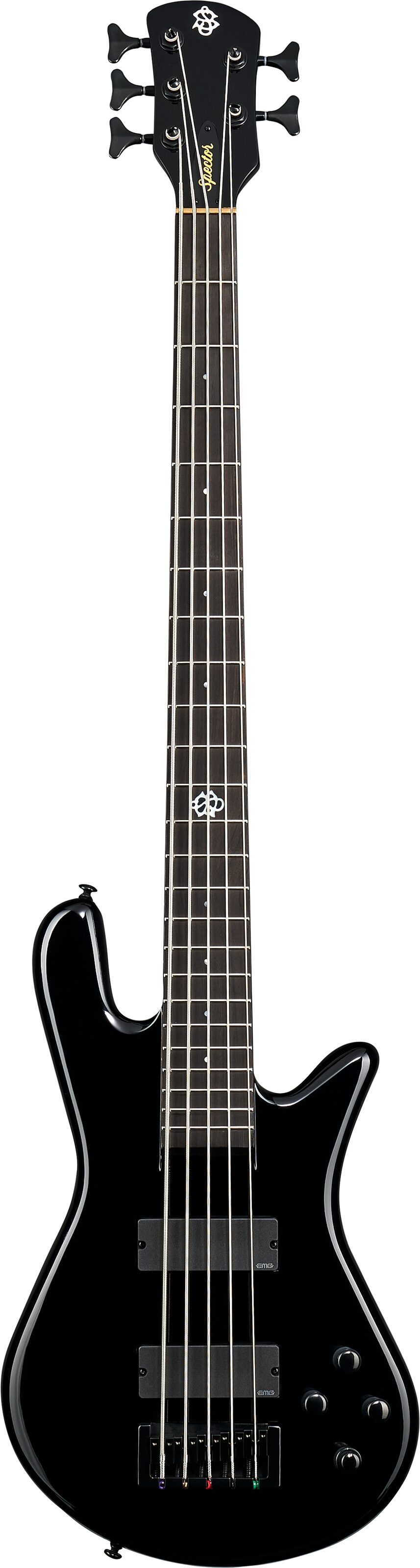 Spector NS Ethos HP 5-String Bass Guitar (with Bag), Action Position Back