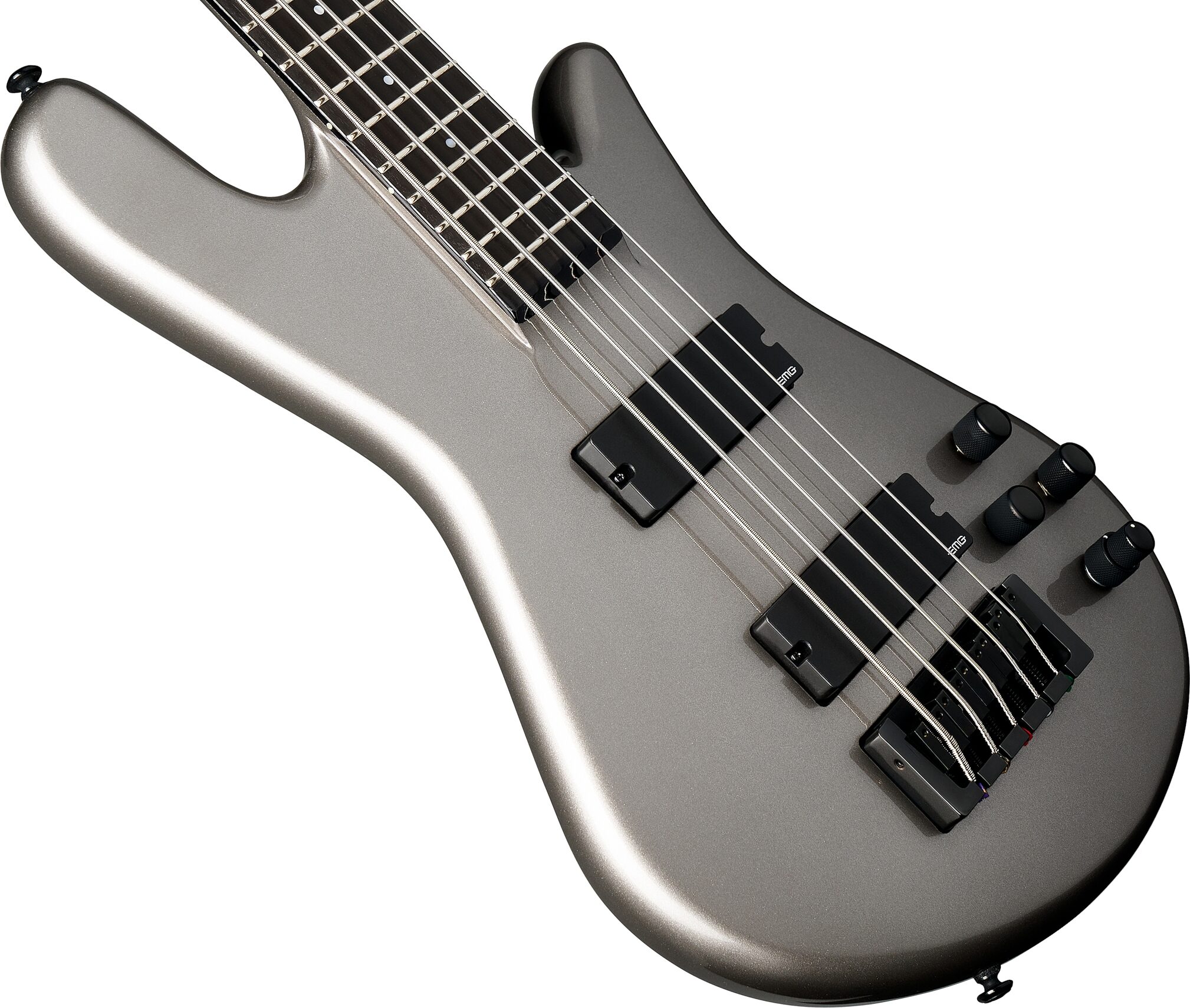 Spector NS Ethos HP 5-String Bass Guitar (with Bag), Action Position Back