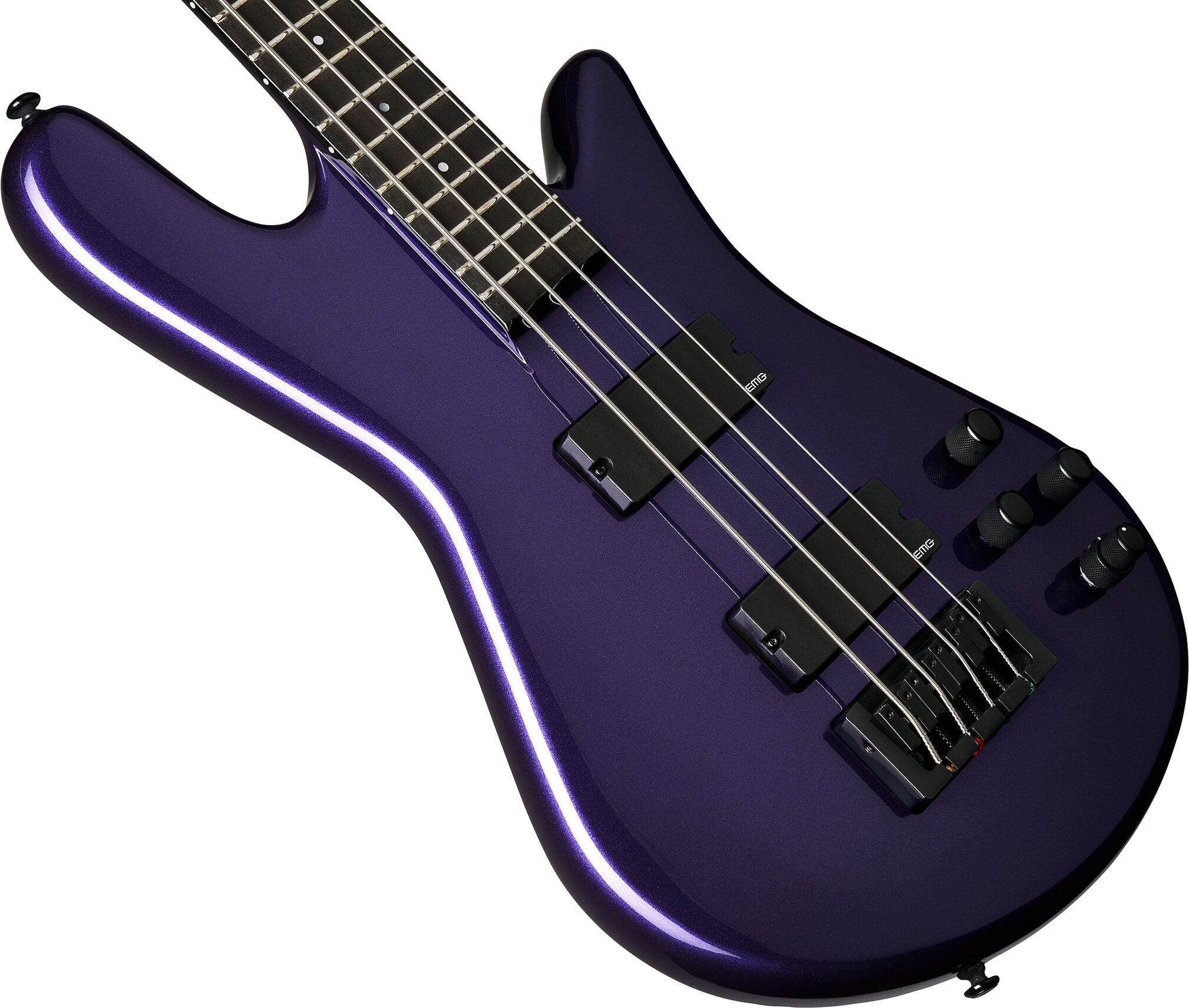 Spector NS Ethos HP 5-String Bass Guitar (with Bag), Action Position Back