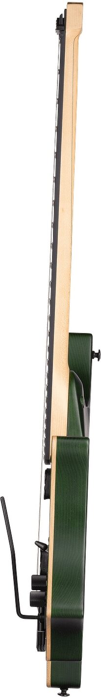 Strandberg Boden Prog NX 6 Electric Guitar (with Gig Bag), Earth Green, Action Position Back