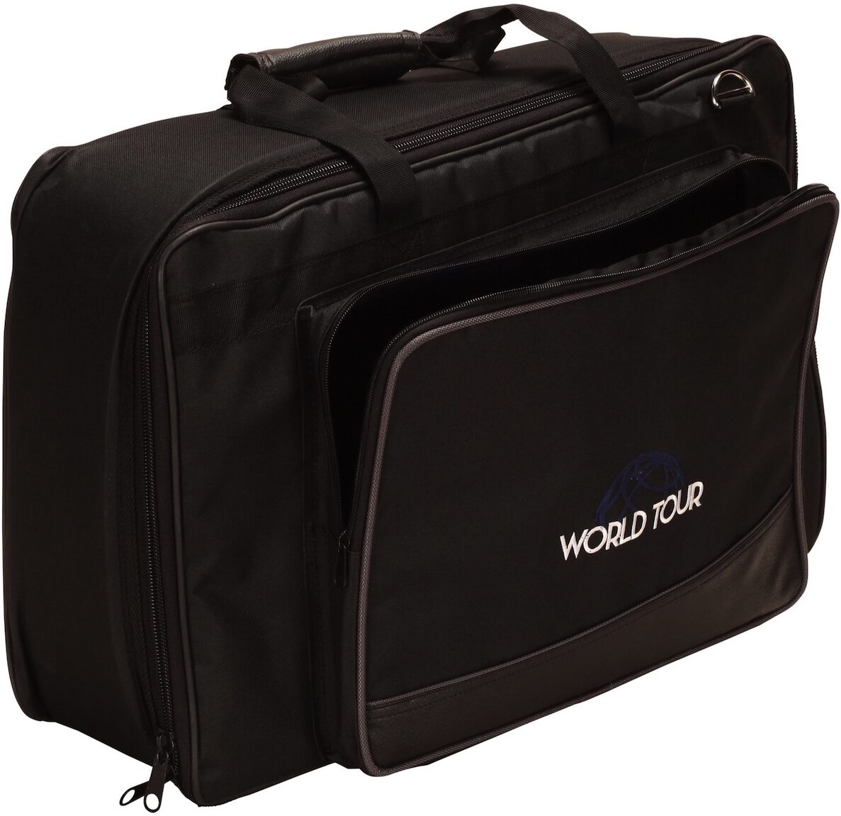 World Tour Padded Strong Side Equipment Gig Bag, 16 x 9.5 x 4.25 inch, View