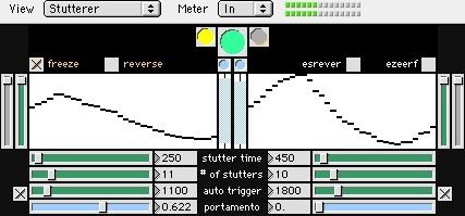 Cycling '74 Pluggo 3.1 VST MAS RTAS (Macintosh), Granulation - Stutterer