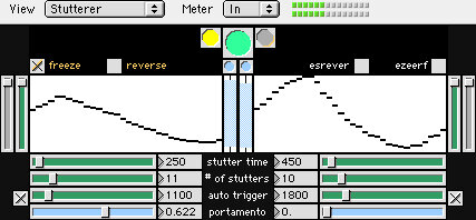 Cycling '74 Pluggo 3.1 VST MAS RTAS (Macintosh), Granulation - Stutterer