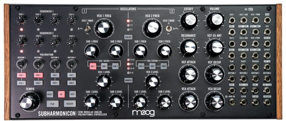 Moog Subharmonicon Desktop Analog Synthesizer