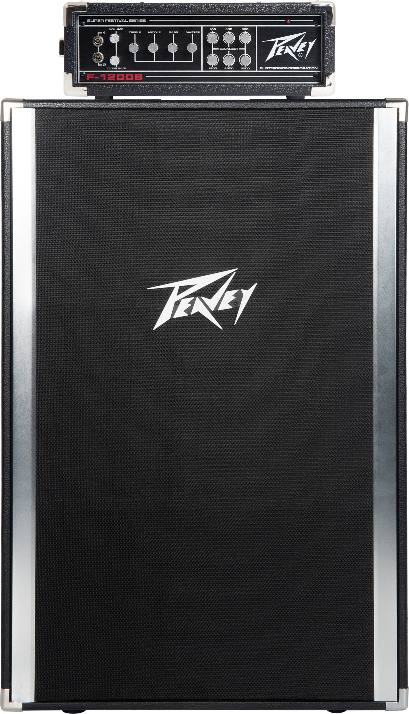 Peavey Super Festival Bass Speaker Cabinet (1200 Watts, 6x10"), 8 Ohms, Action Position Back