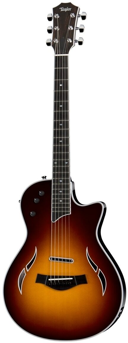 Taylor T5z Standard Electric Guitar (with Aerocase), Tobacco Sunburst