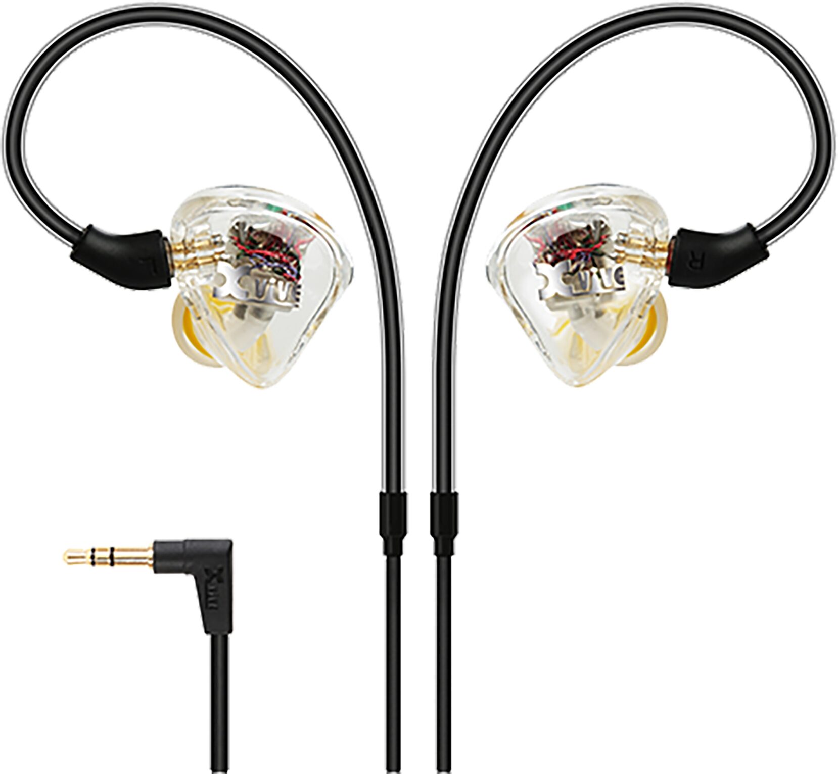 Xvive U45T9 5.8GHz Wireless In-Ear Wireless Monitor System with T9 Earphones, New, Action Position Back